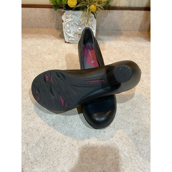 Merrell Evera Pure Women’s Leather Shoes Pumps Black Size 8 - Picture 3 of 7